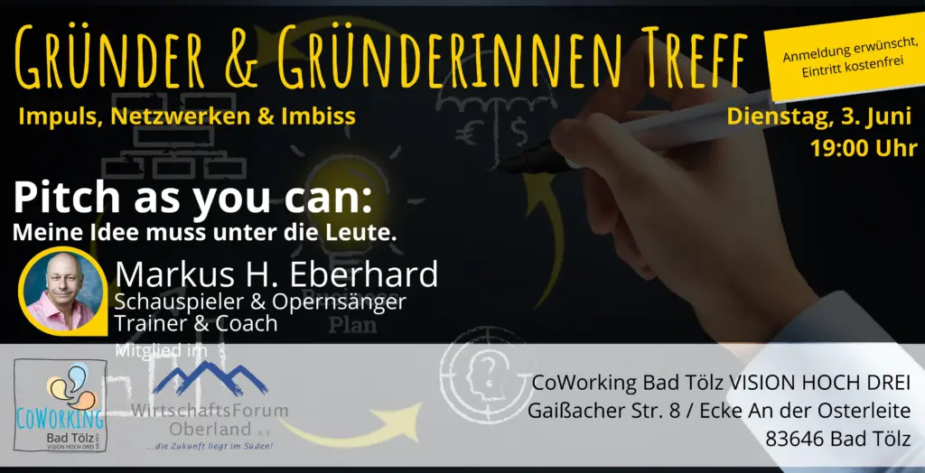 Gründerinnen und Gründer Präsentation